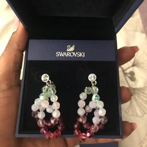 Swarovski Glamour Mint earrings